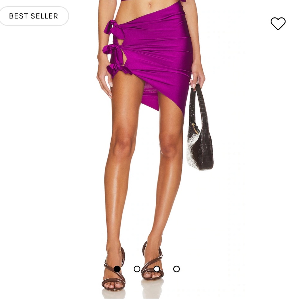 Sami Miro Vintage Tied Up Asymmetric Skirt